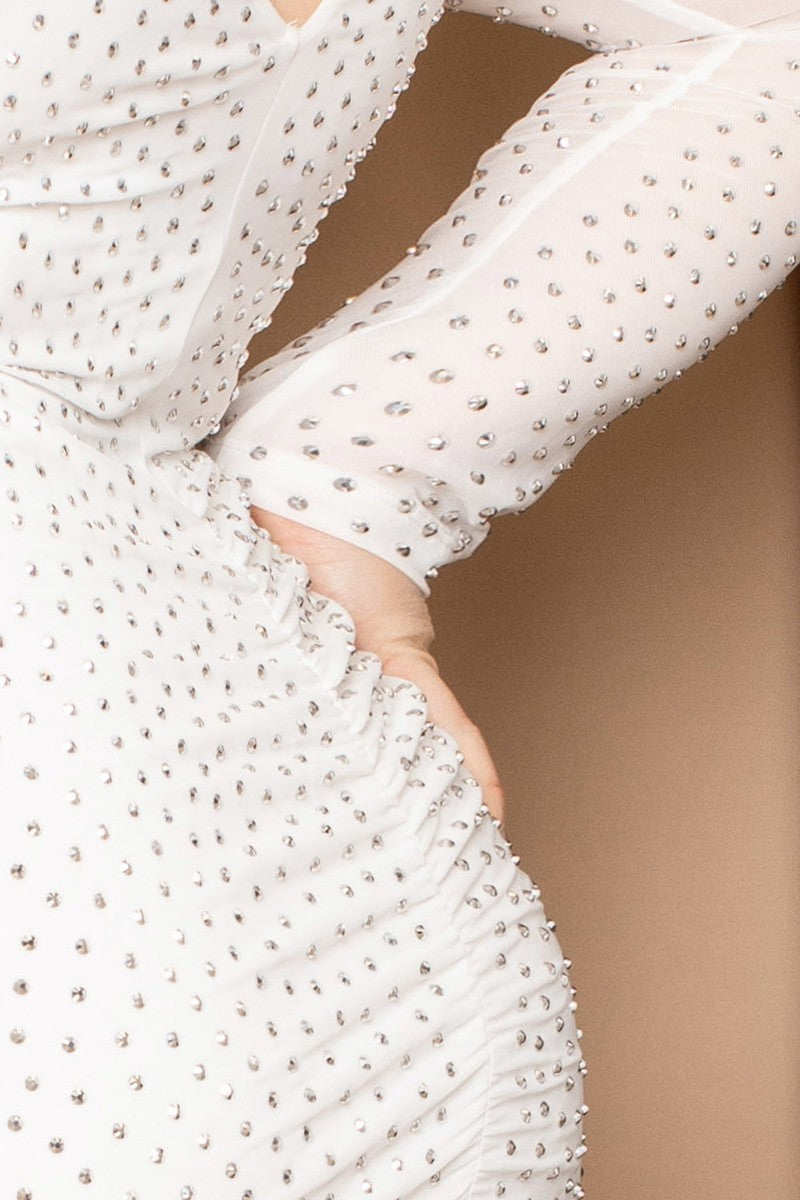 Isalyn Sparkle Midi Dress