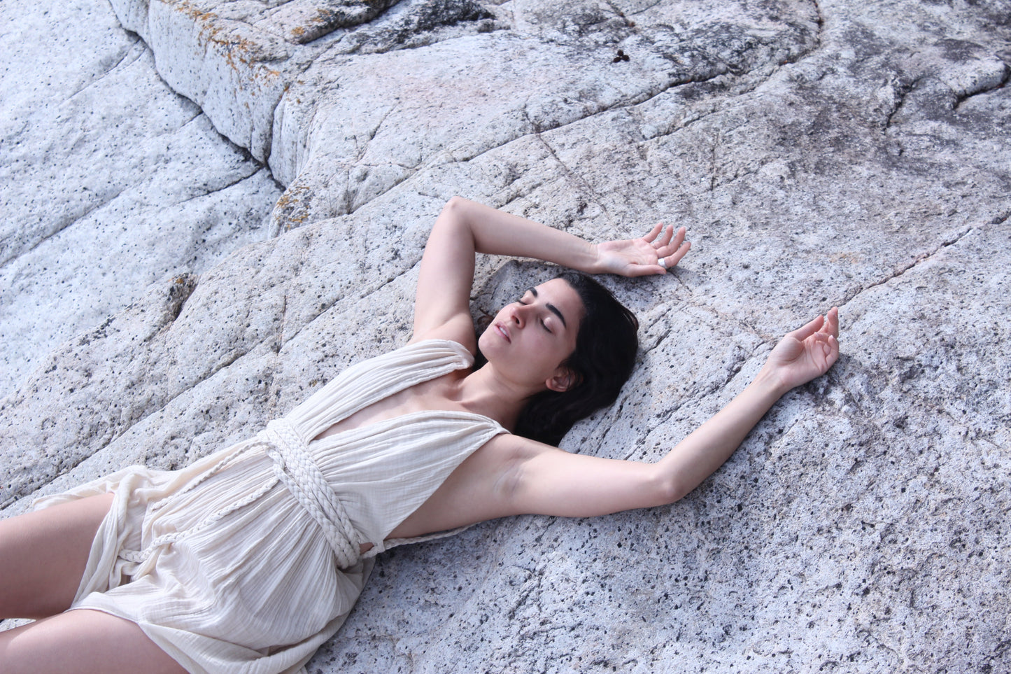 Elora Bohemian Organic Cotton Maxi Dress