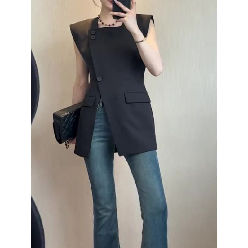 Trendy Wild Plus Size Blazer