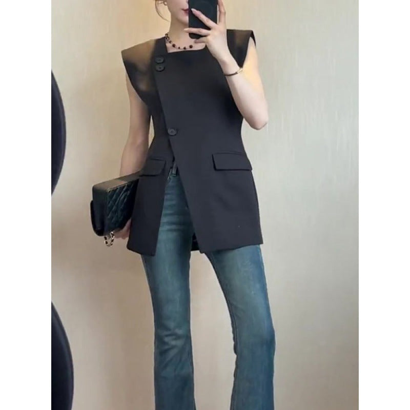 Trendy Wild Plus Size Blazer