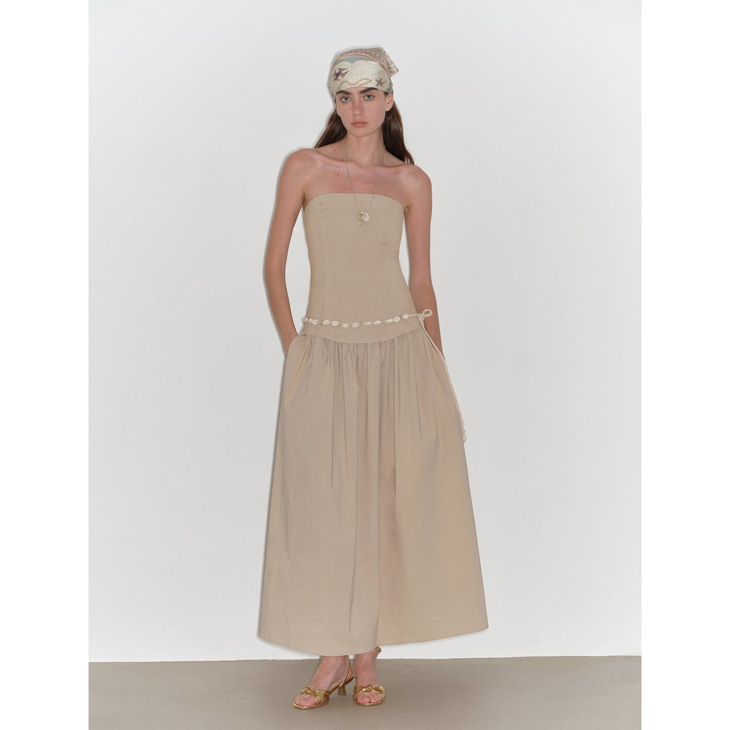 Aveline Bustier A‑Line Dress