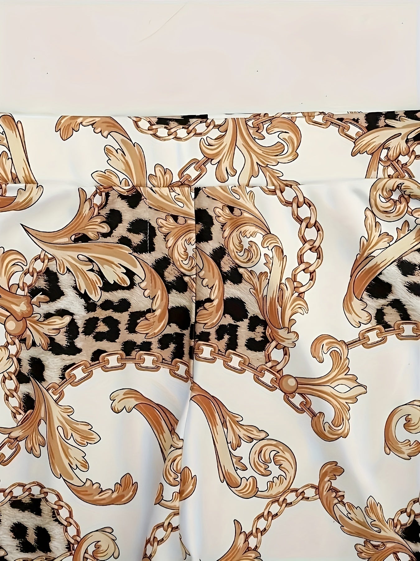 Two Piece Lapel Blazer Set Geometric Print Micro Elastic Fake Buttons Casual Fabric Outfit For Spring Fall Polyester Womens Clothing Amazon Does Not Sell