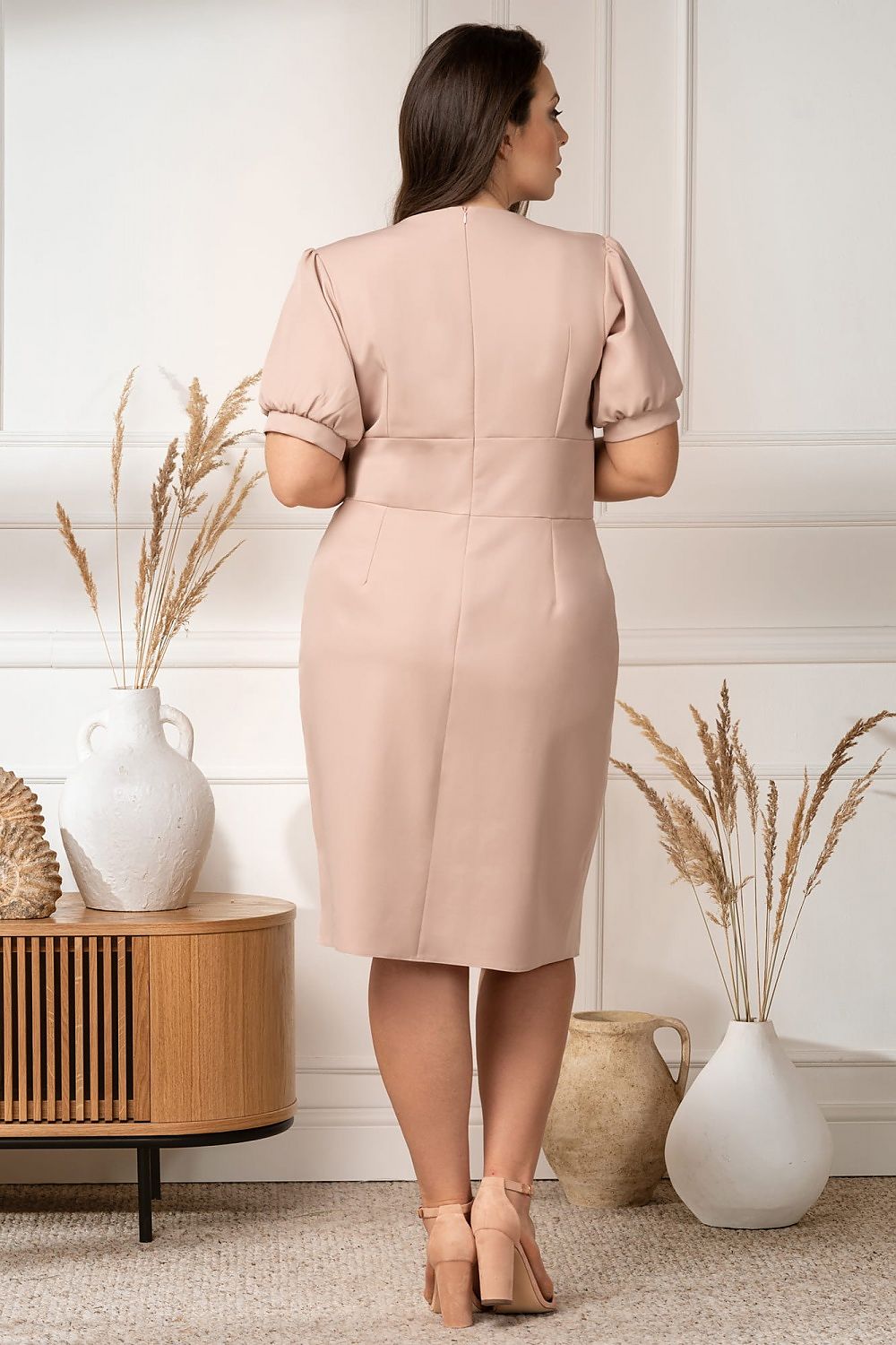 Celestia Teardrop Midi Dress