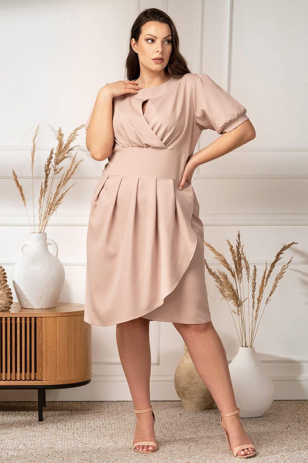 Celestia Teardrop Midi Dress