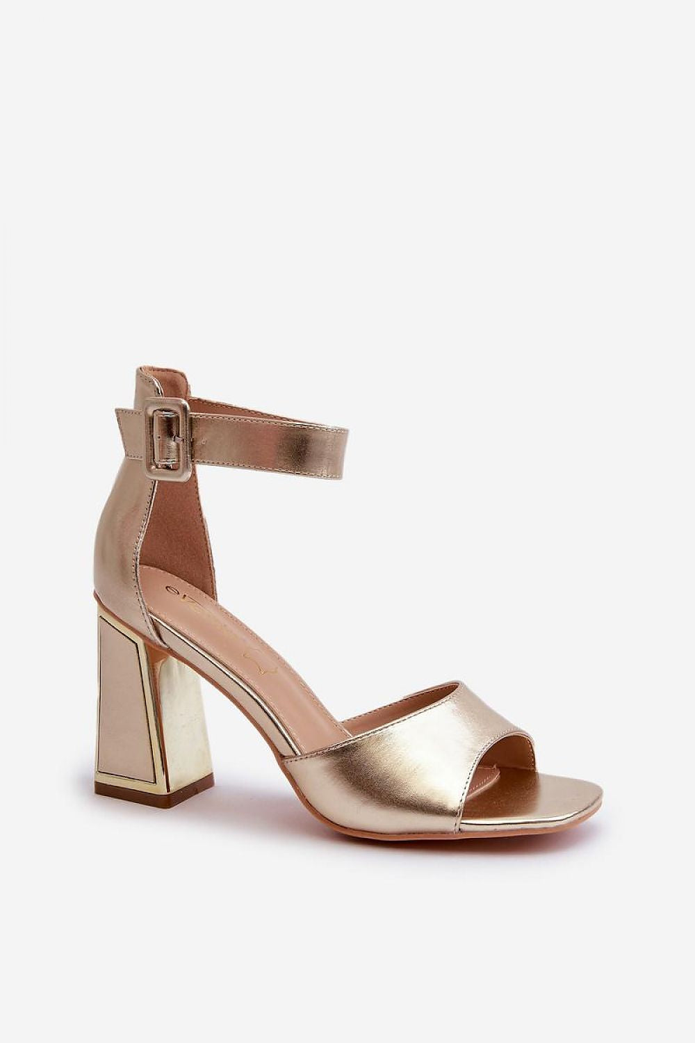 Lunavia Elegant Buckled Heel Sandals