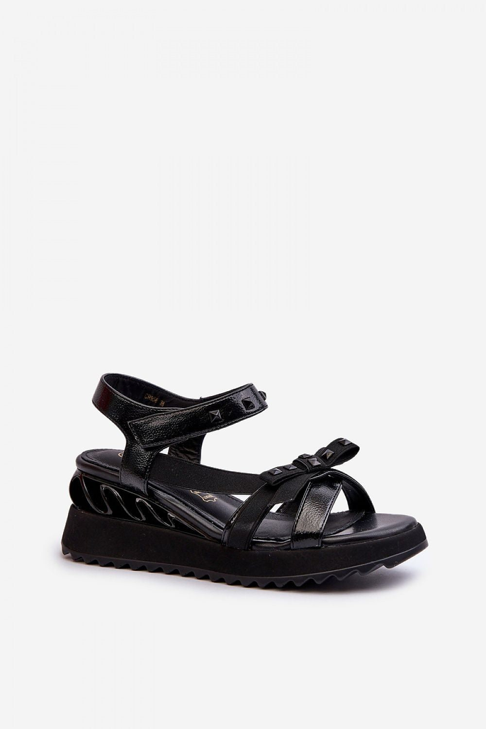 Aurelline Strap Bow Wedge Sandals