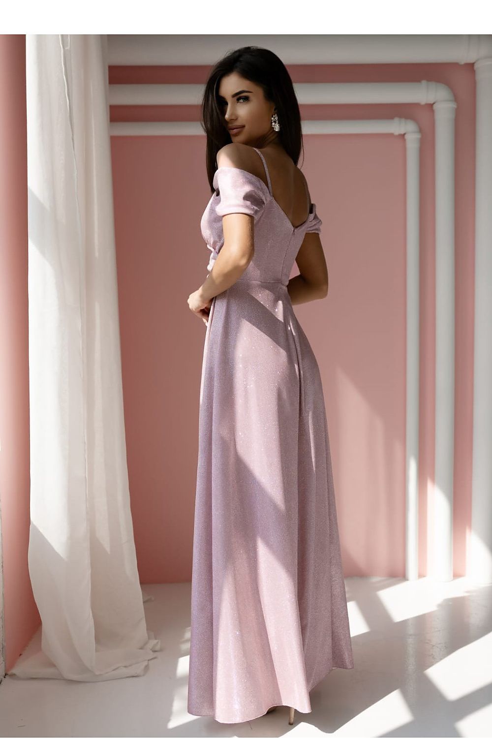 Plus Size Luméra Draped Maxi Dress