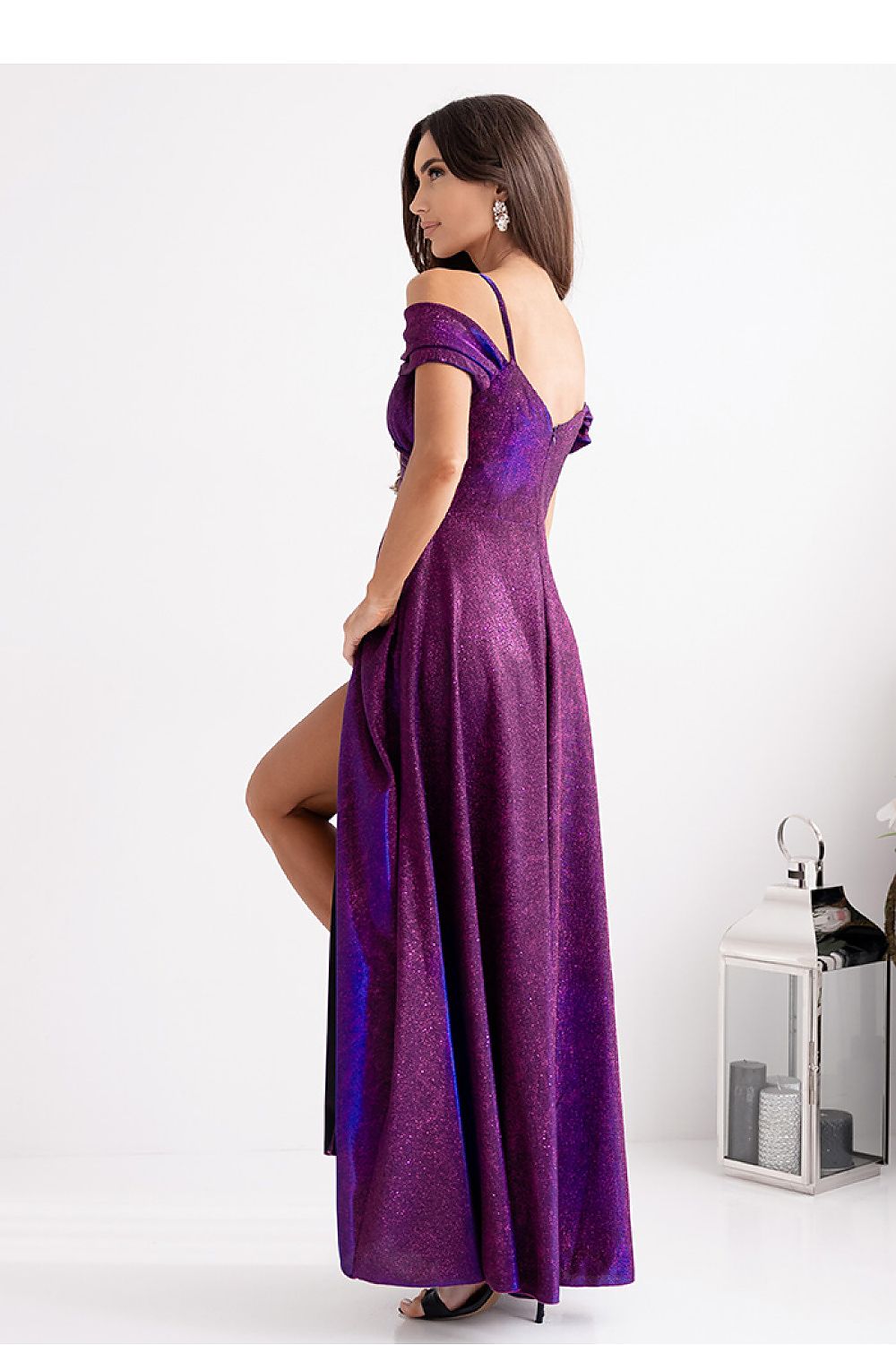 Plus Size Luméra Draped Maxi Dress