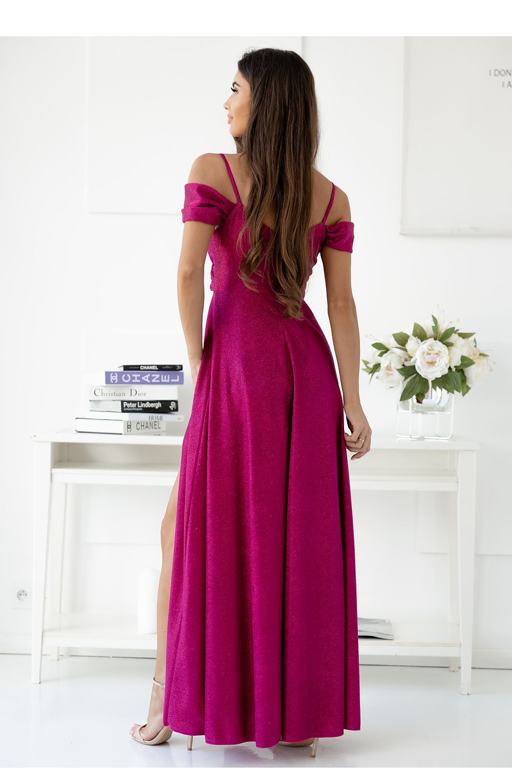 Plus Size Luméra Draped Maxi Dress