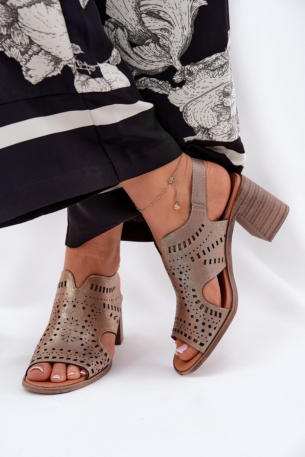 Caldeira Square-Toe Satin Sandals