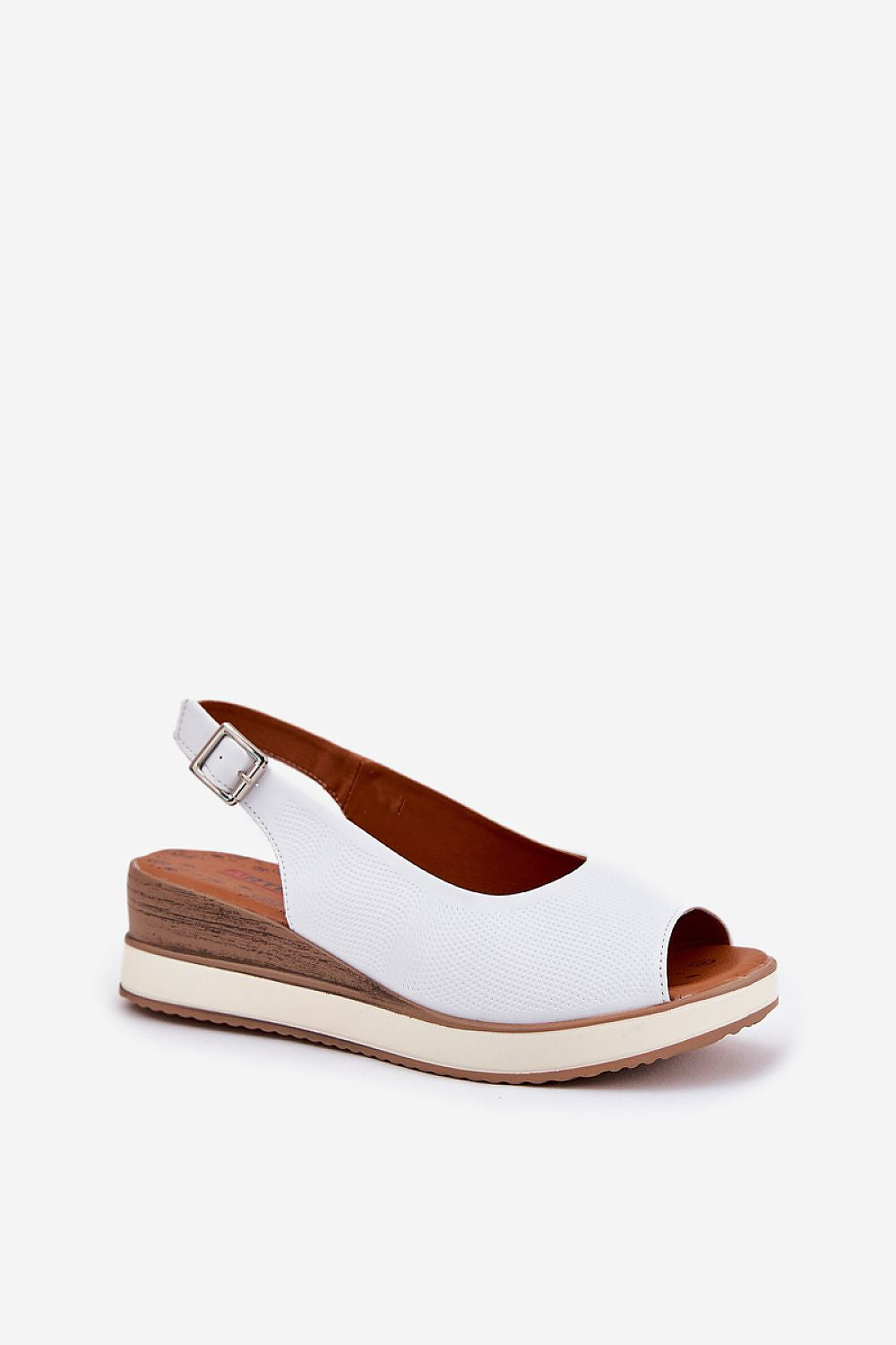 Alvarenne Classic Buckled Wedge Sandals