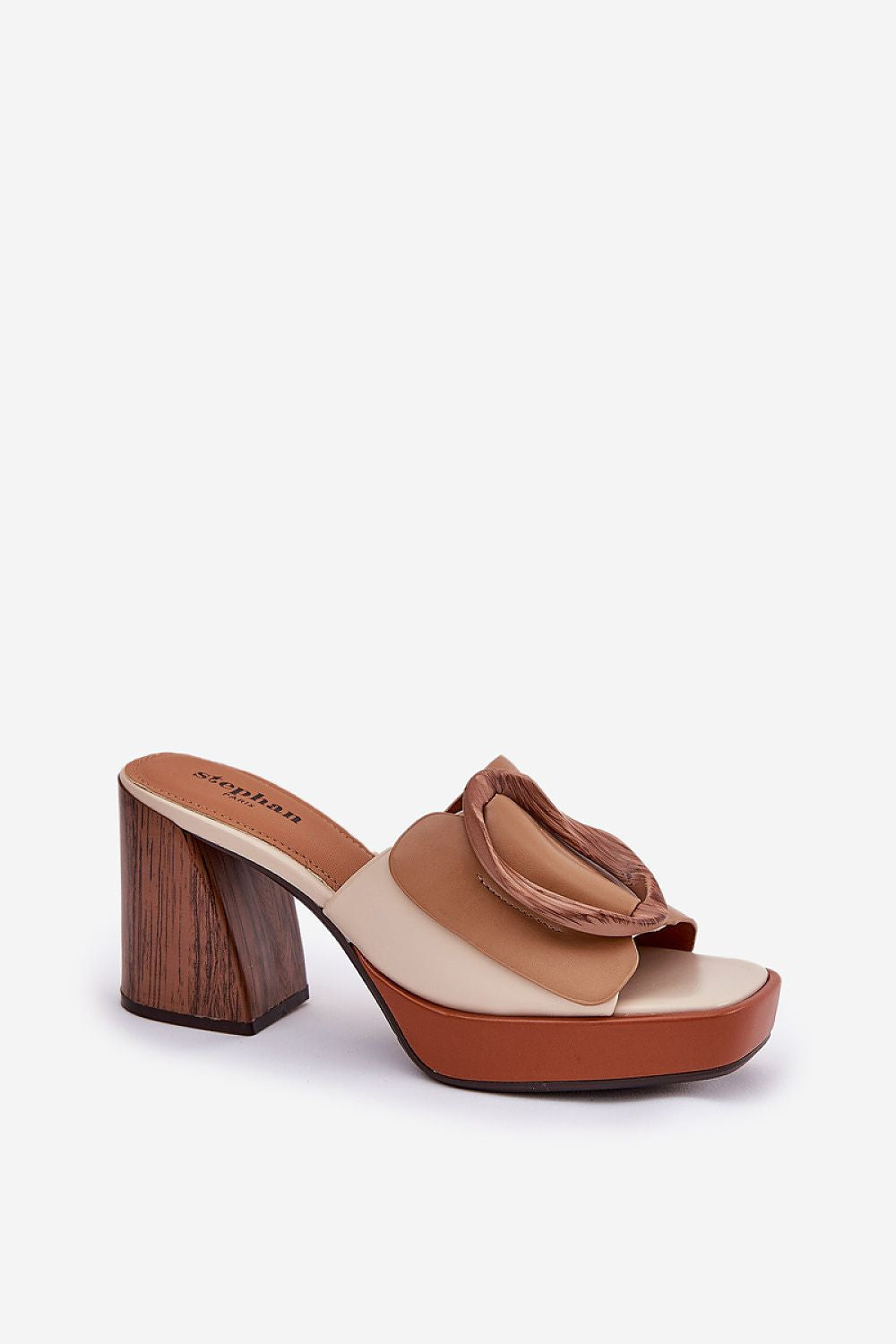 Mirellane Buckled Platform Heel Sandals