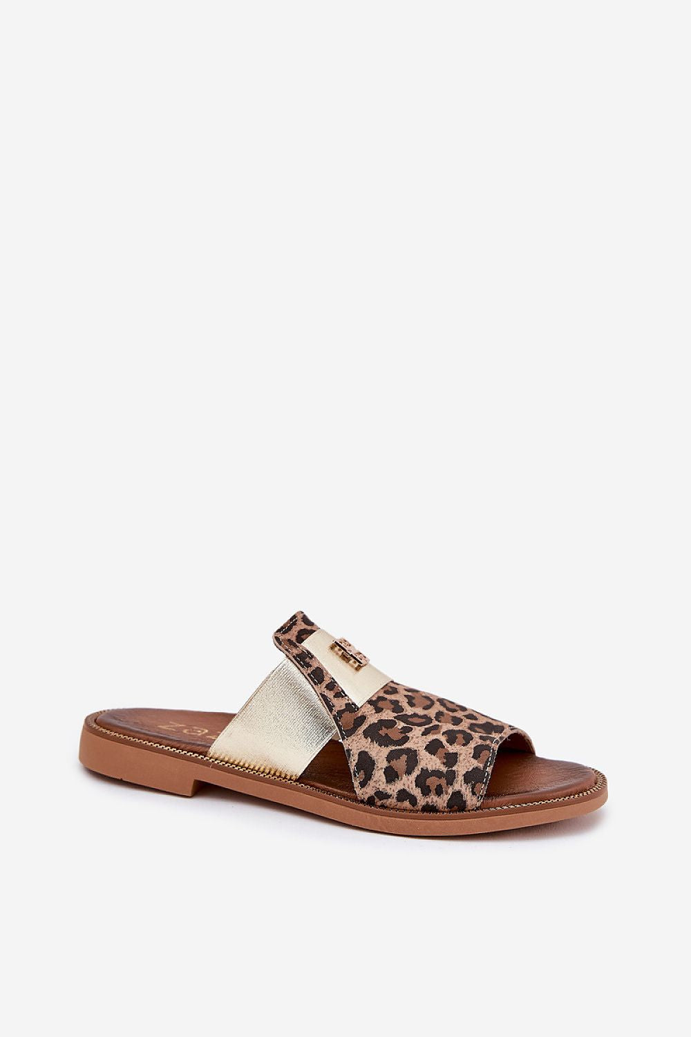 Alenvara Soft Detail Leather Sandals
