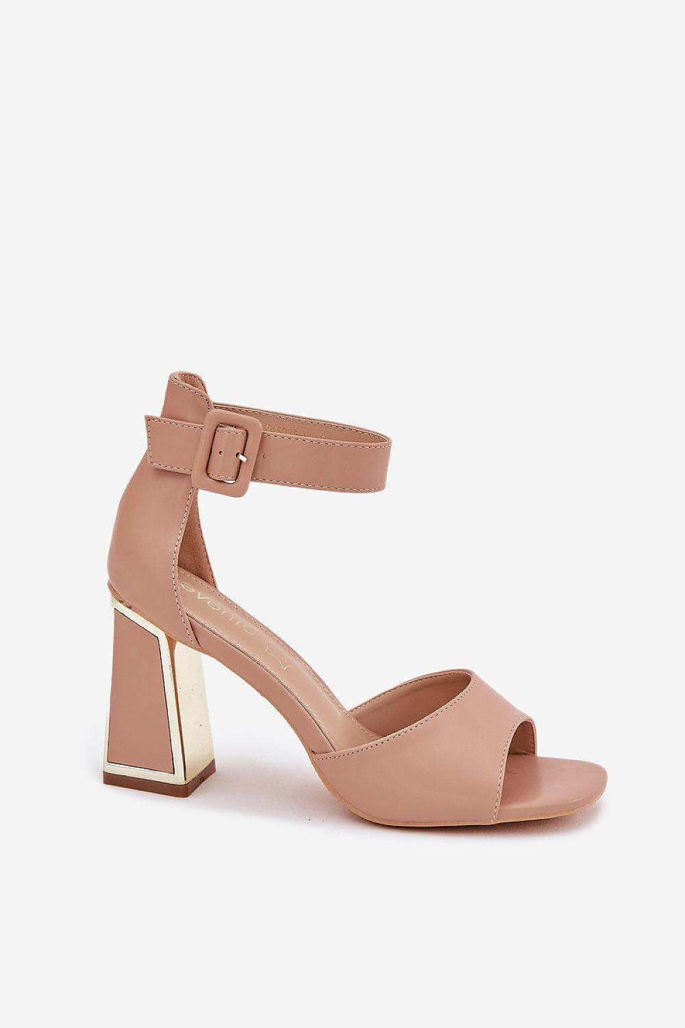 Lunavia Elegant Buckled Heel Sandals