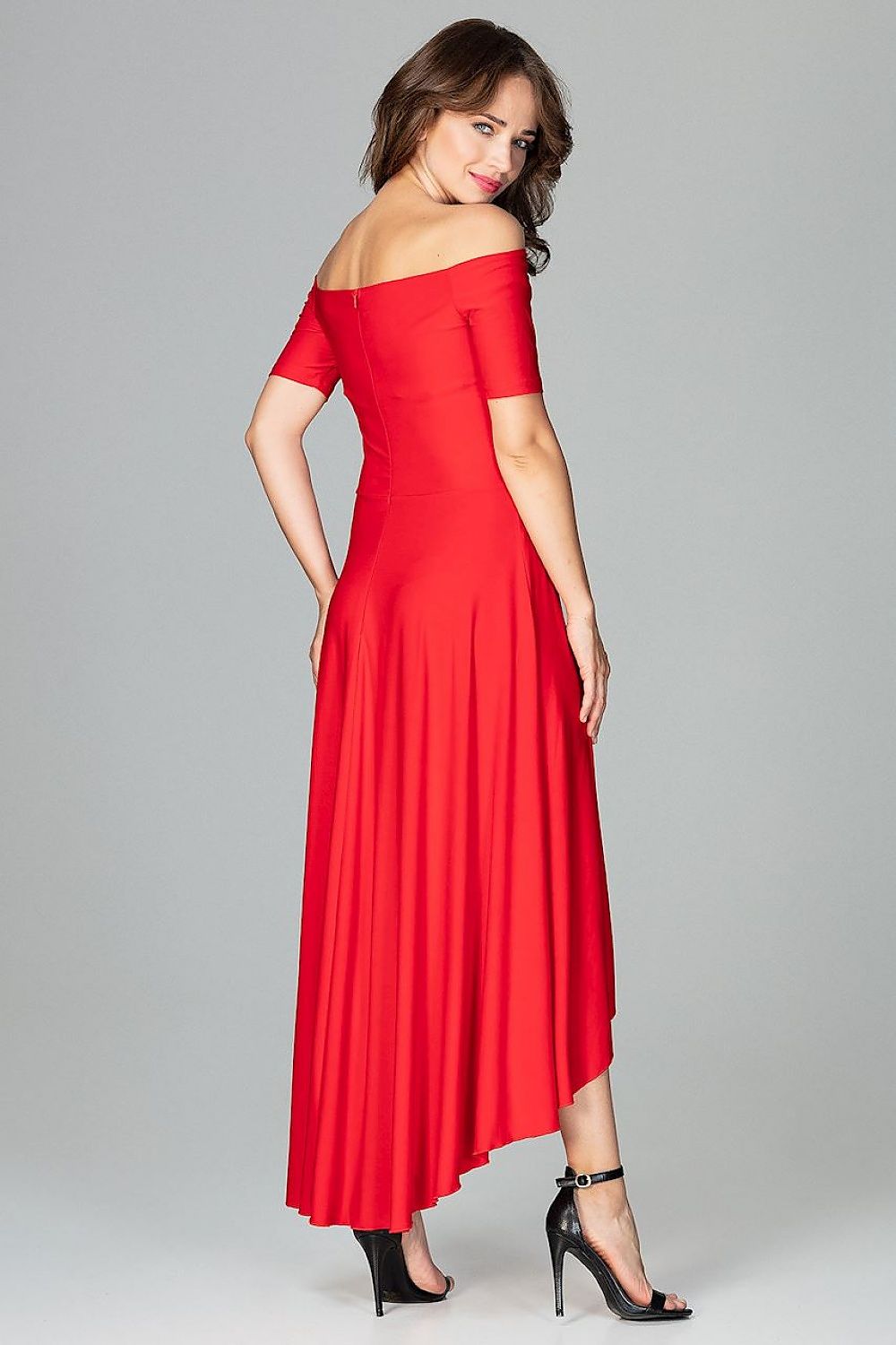 Celiera Asymmetric Cocktail Dress