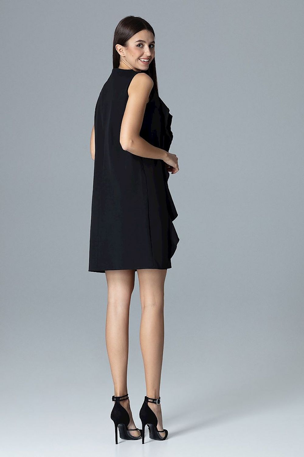 Elvaree Frill Detail Sleeveless Dress