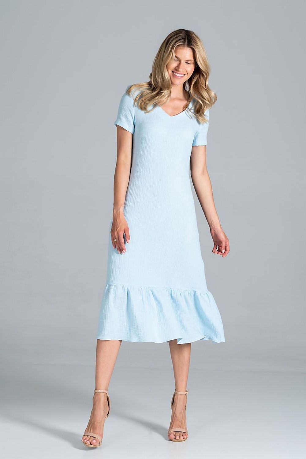 Elisara Flared Midi Dress