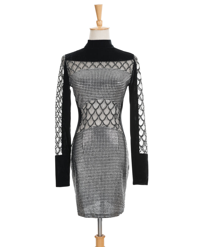 Stellar Flux Mini Dress