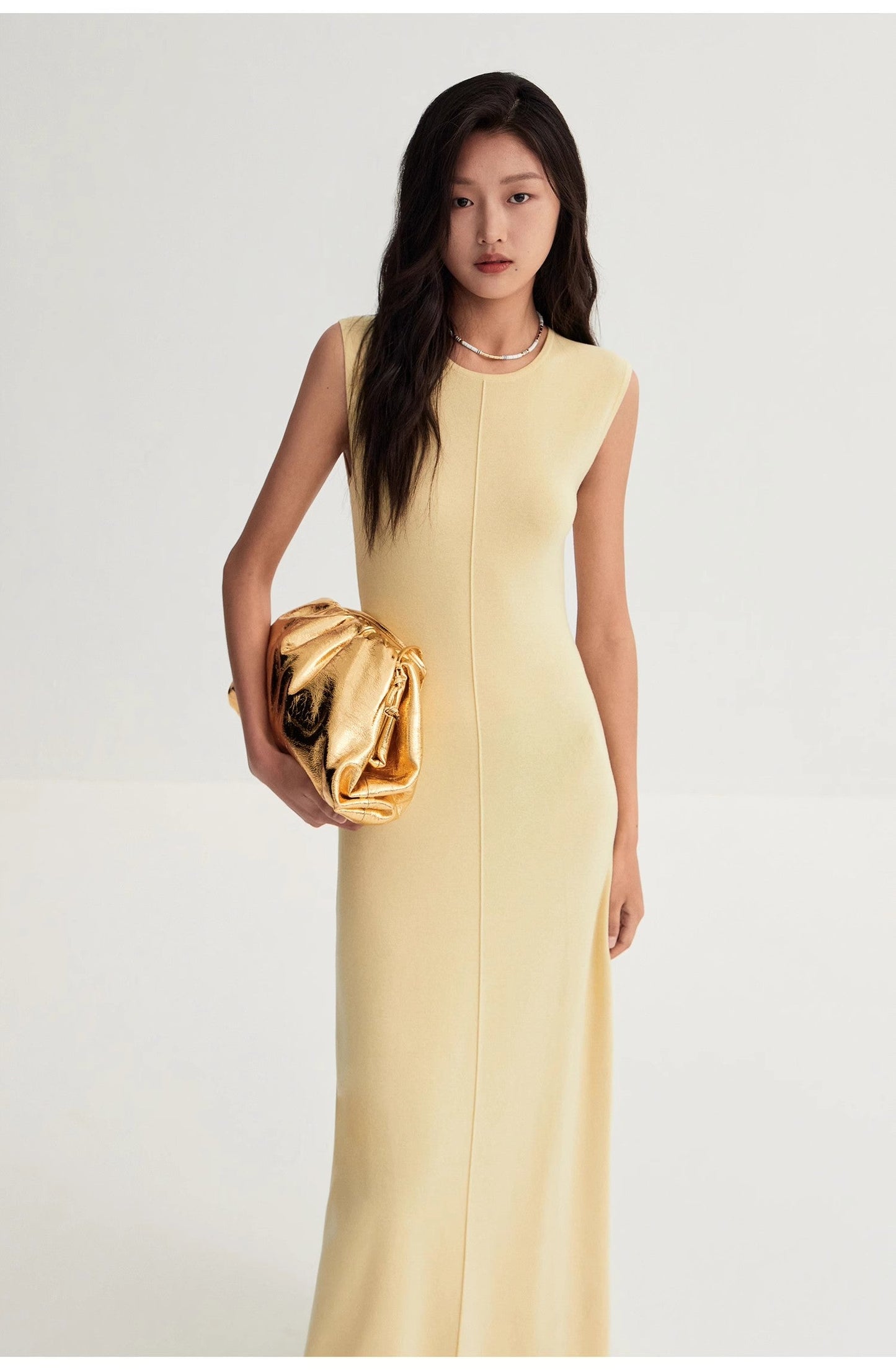 Solenne Merino Wool Maxi Knit Dress