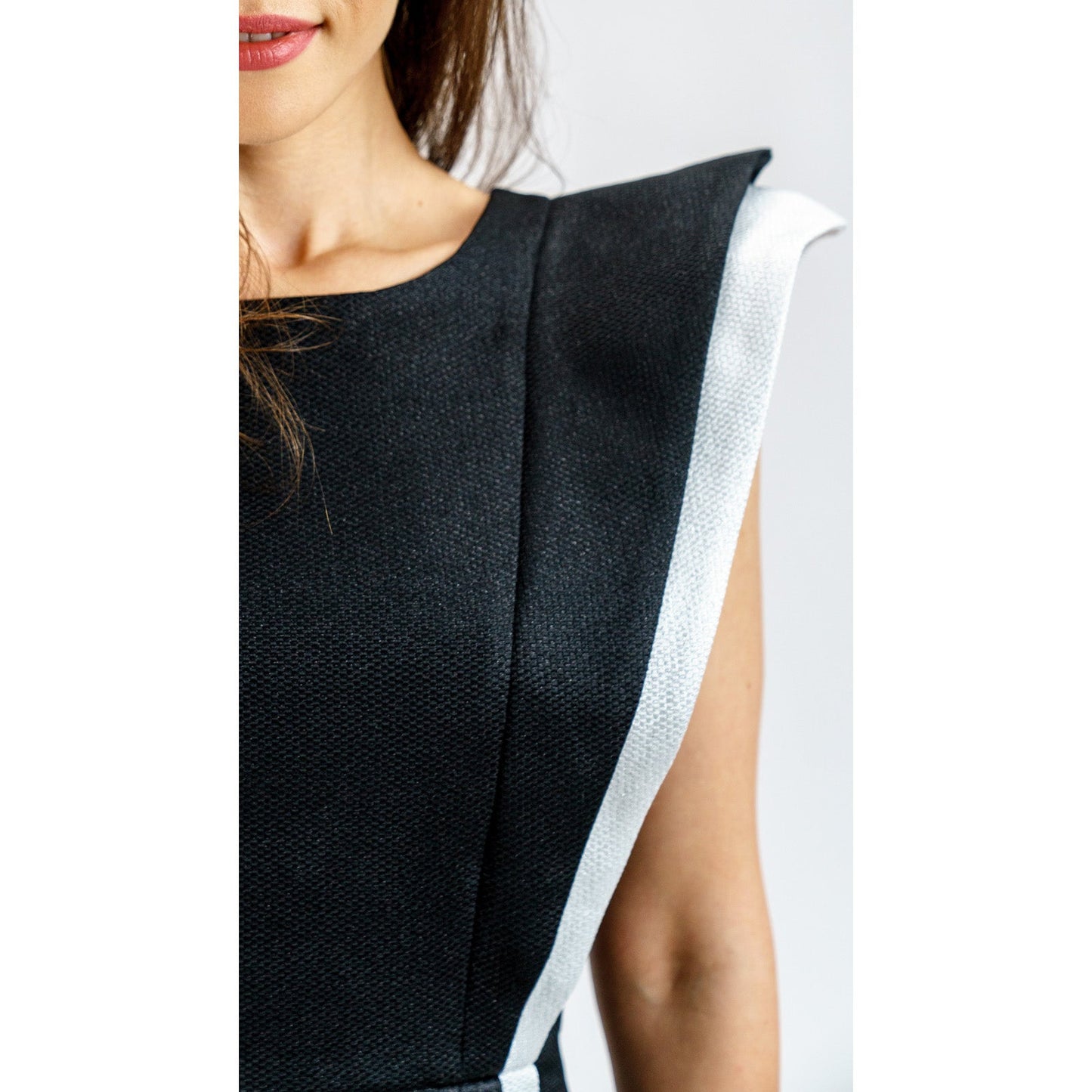 Arlessa Sculpted Asymmetric Dress