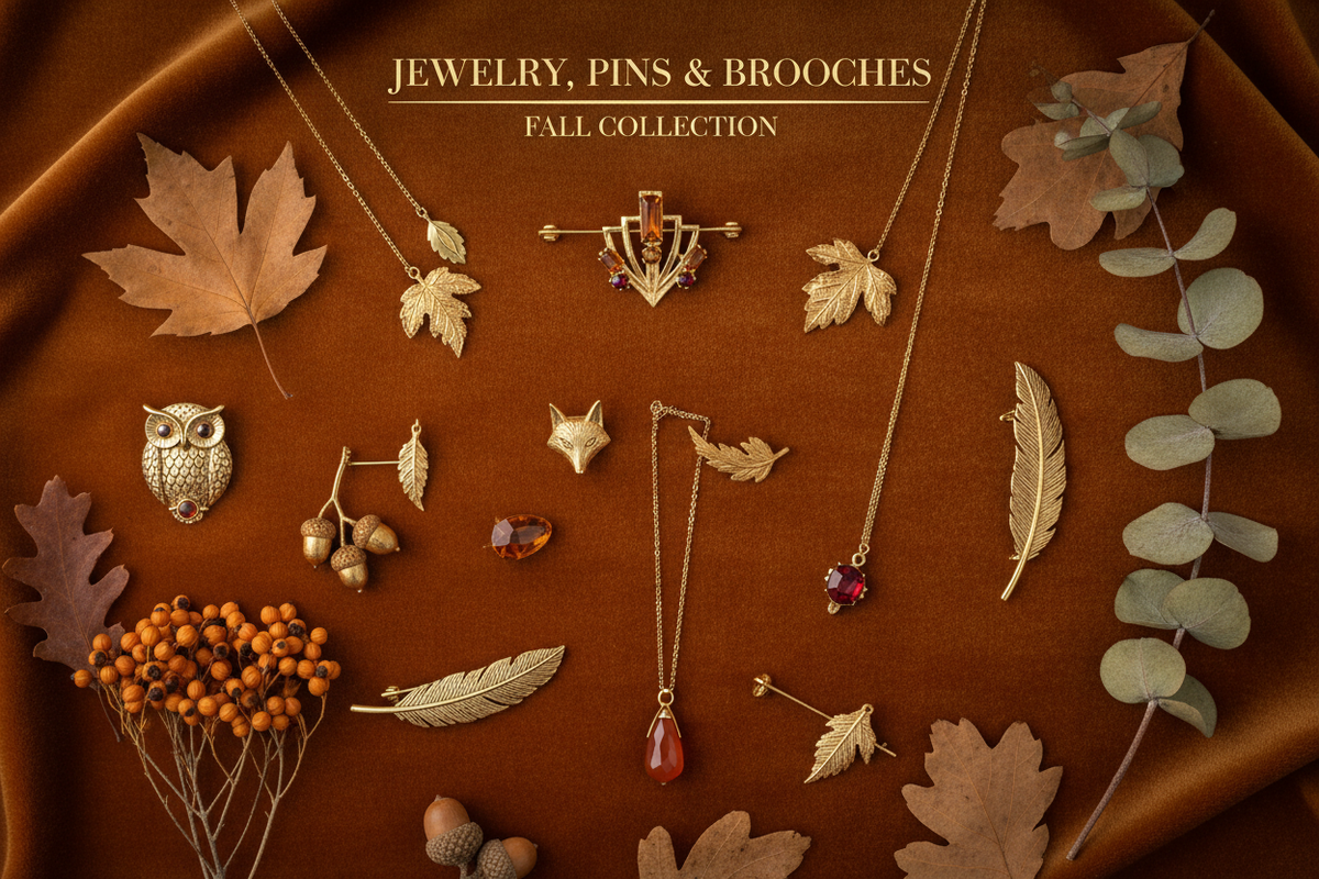 Jewelry, Pins & Brooches