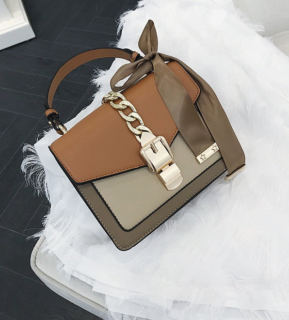 the wild fashion handbag silk scarf Messenger bag