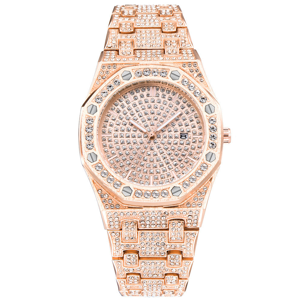 Various colors pave crystal woman’s watch