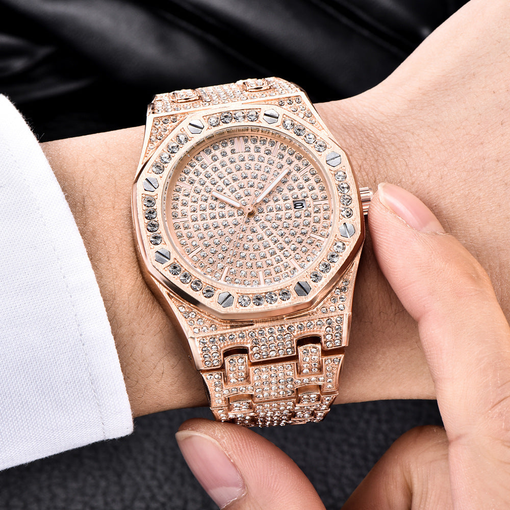 Various colors pave crystal woman’s watch