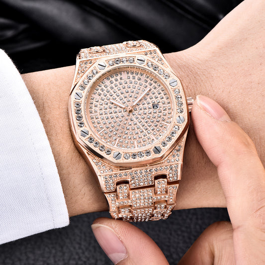 Various colors pave crystal woman’s watch
