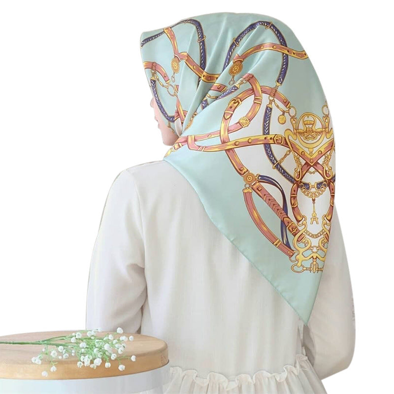 Fashion Simulation Silk Scarf Activity Gift Scarf