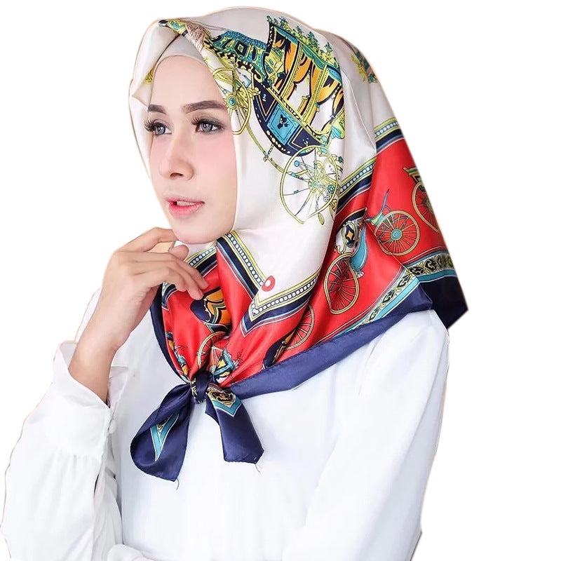 Fashion Simulation Silk Scarf Activity Gift Scarf