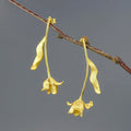 Shiny Flower Earrings