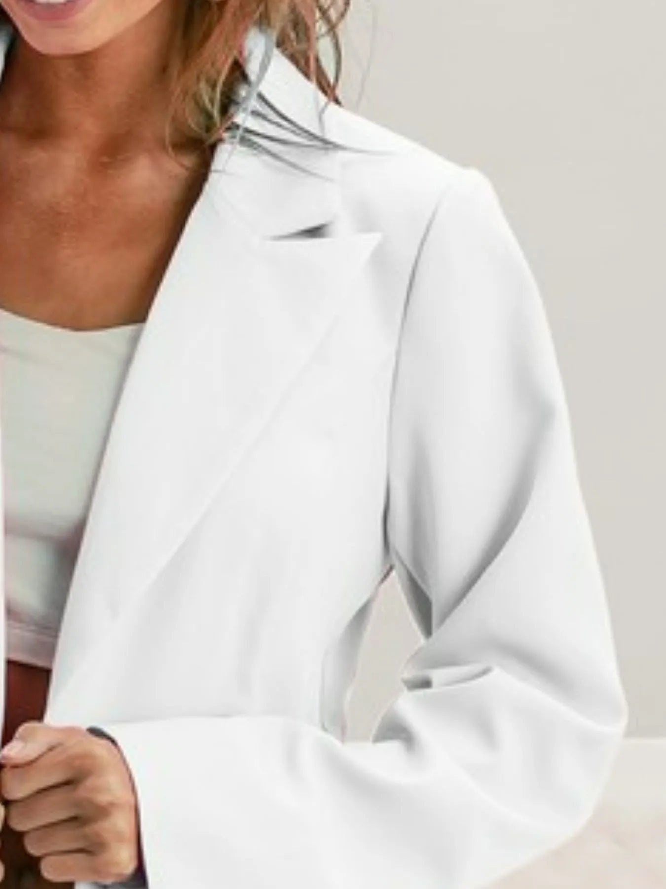 BiBi Single Breasted Peaked Lapel Blazer