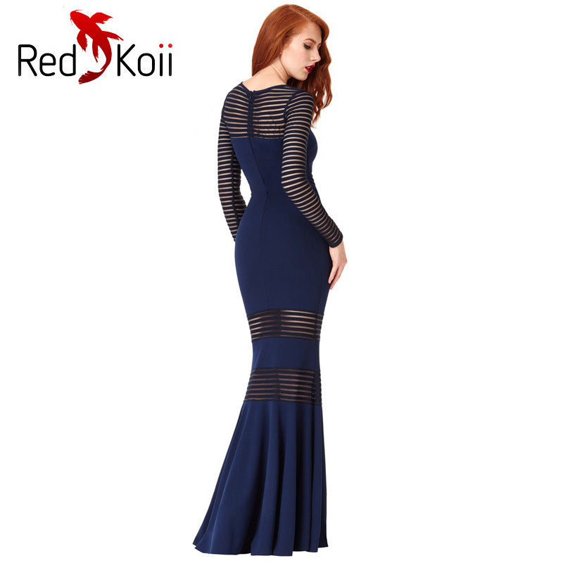 Midnight Allure Mermaid Gown