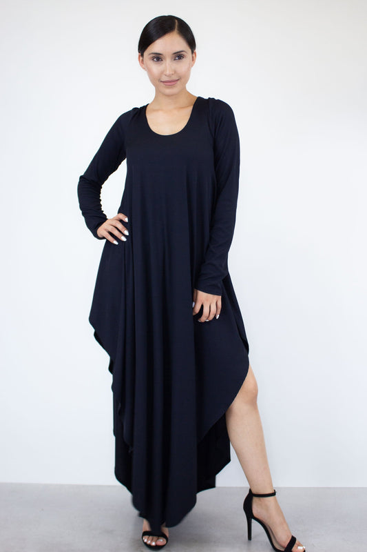 Eloura Asymmetric Maxi Dress