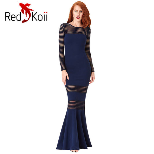 Midnight Allure Mermaid Gown