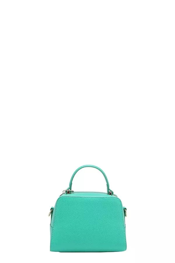 Nicole Lee USA Vegan Geometric Pattern Structured Handbag