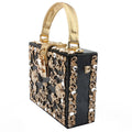 Diamond-studded portable diamond small square bag (See size chart where applicable)