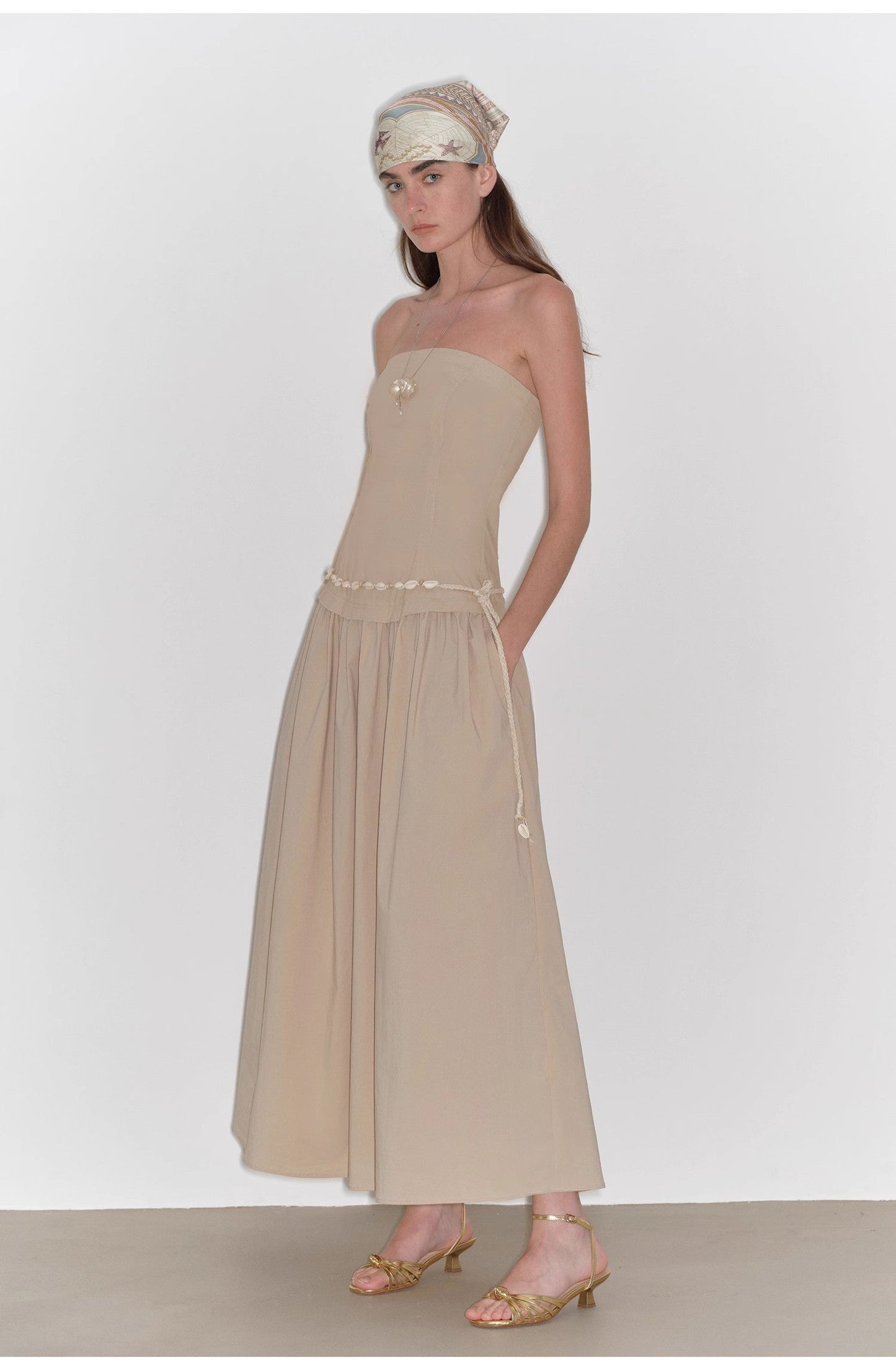 Aveline Bustier A‑Line Dress