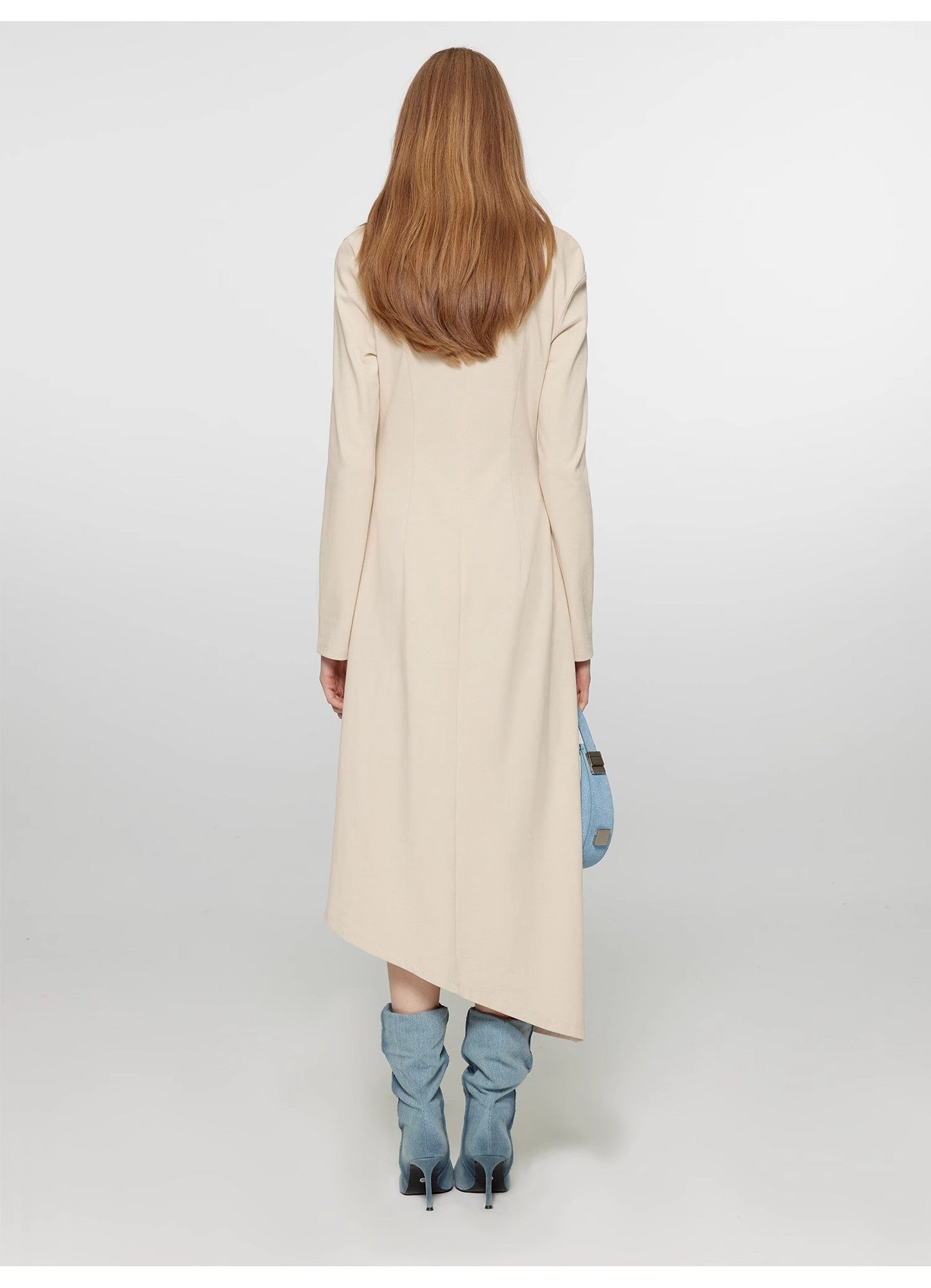 City Frame Bias-Cut Dress
