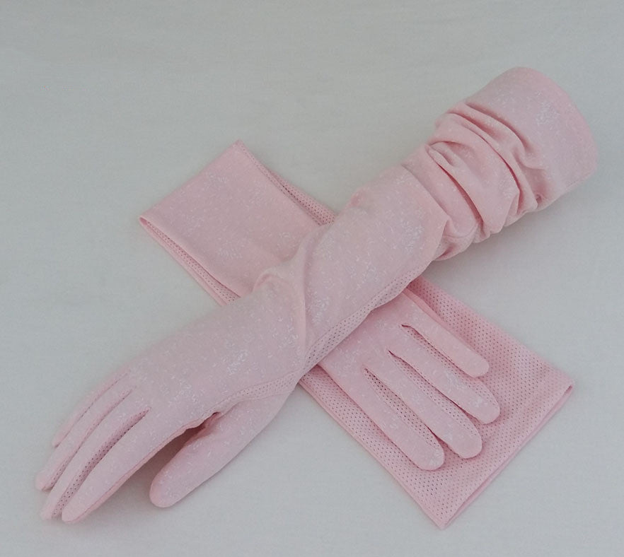 Women's Summer Thin Long Electric Car UV Protection Sun Protection Gloves