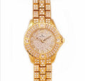 Full crystal ladies quartz watch