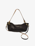 Blair Shoulder Bag, Black Leather