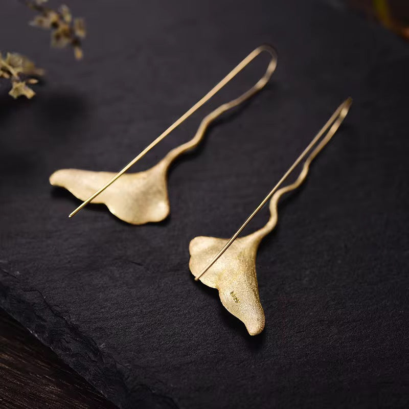 Ginkgo Elegance Earrings