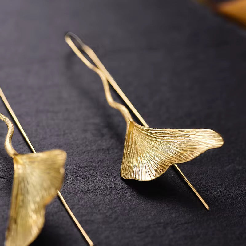 Ginkgo Elegance Earrings