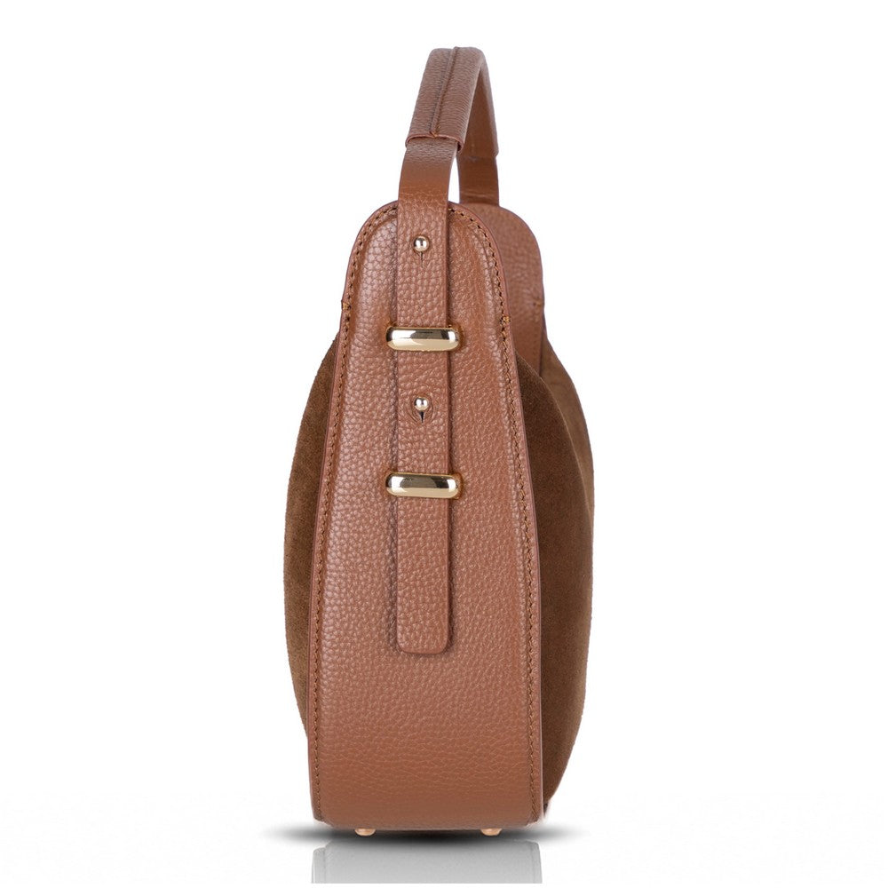 Dolcezza Women’s Suede Leather Bag – Suede Leather Women’s Tote & Shoulder Bag for Everyday Elegance | Minimal & Handcrafted