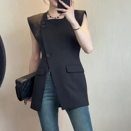 Trendy Wild Plus Size Blazer