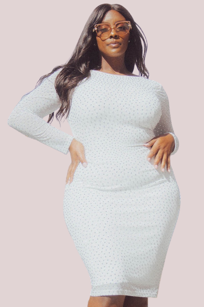 Isalyn Sparkle Midi Dress