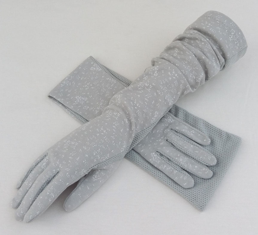 Women's Summer Thin Long Electric Car UV Protection Sun Protection Gloves