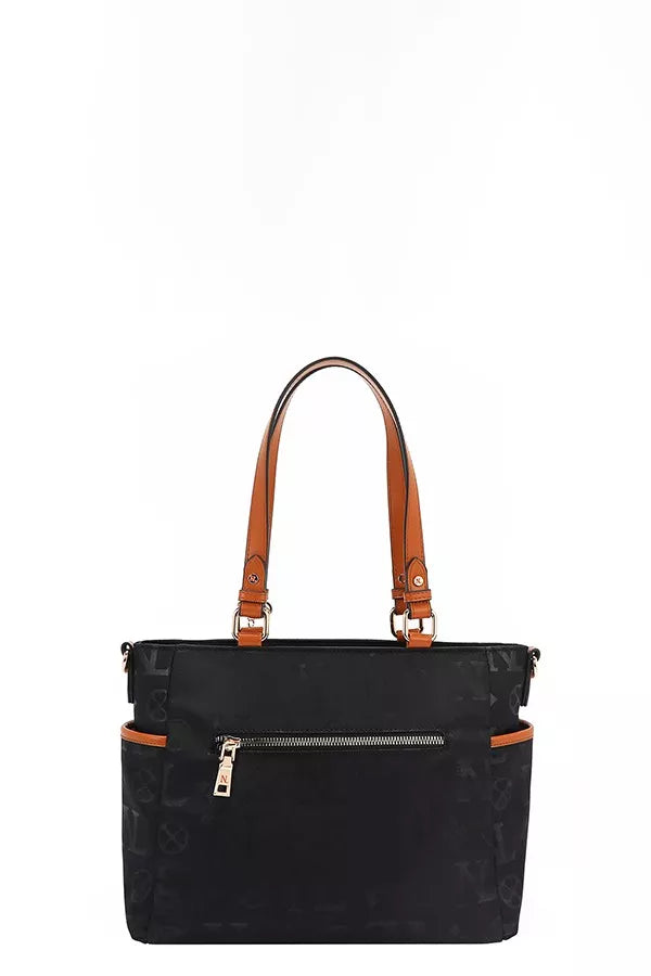 Nicole Lee USA Multi-Compartment Convertible Tote Bag